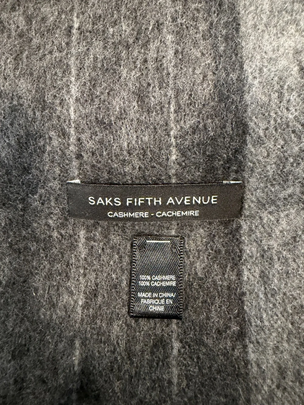 Cashmere Scarf from Saks Fifth Avenue